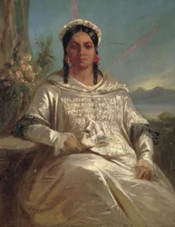Queen Pomare IV (1827-77) of Tahiti